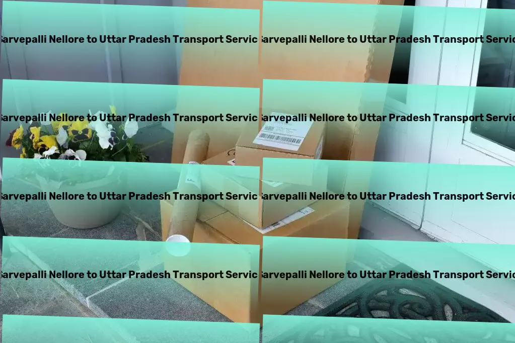 Sarvepalli Nellore to Uttar Pradesh Bike Transport And Scooty Courier Nationwide courier logistics